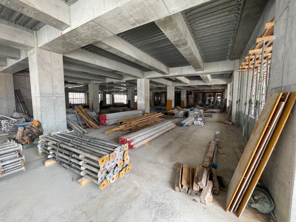 型枠施工の現場から-宝塚市内作業現場②