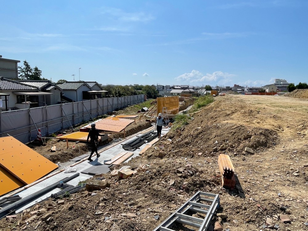 型枠施工の現場から-明石市内病院建設現場①