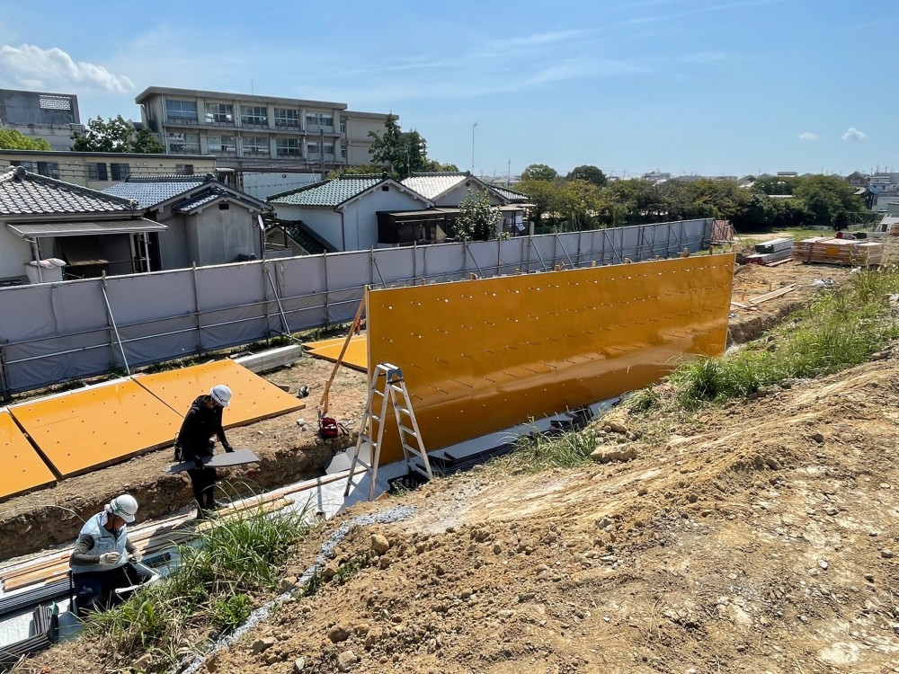 型枠施工の現場から-明石市内病院建設現場①