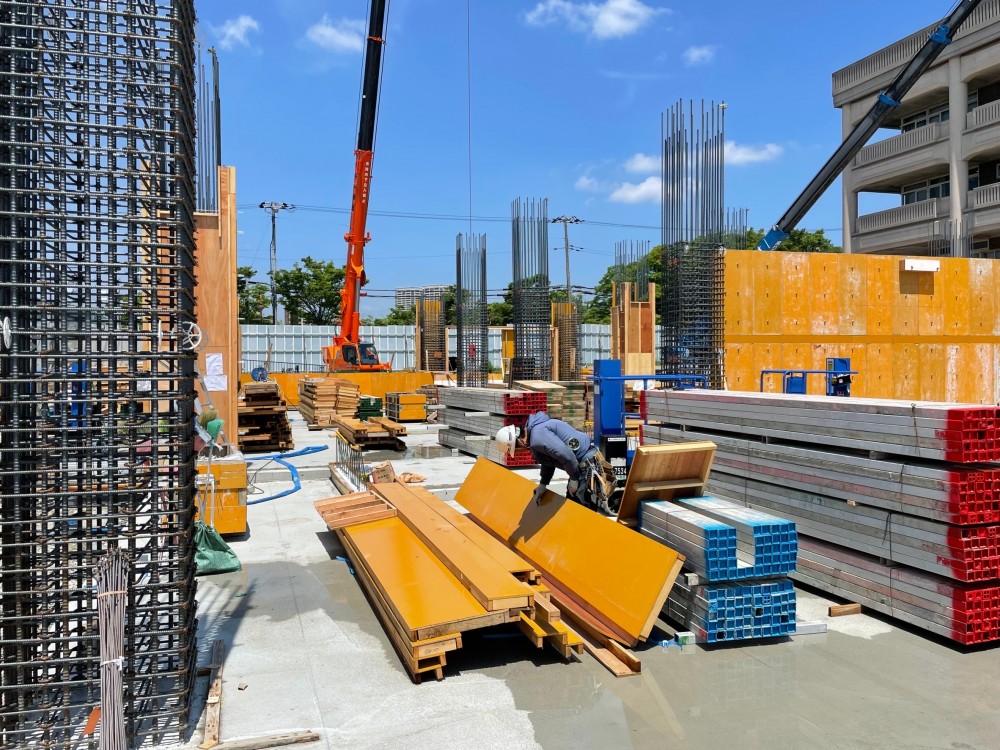 型枠施工の現場から-宝塚市内作業現場①